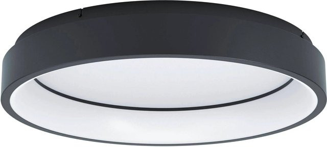Eglo LED-Deckenleuchte Marghera-Z modern ringförmig in Schwarz und Weiß mit RGBW-Funktion - Bild 1