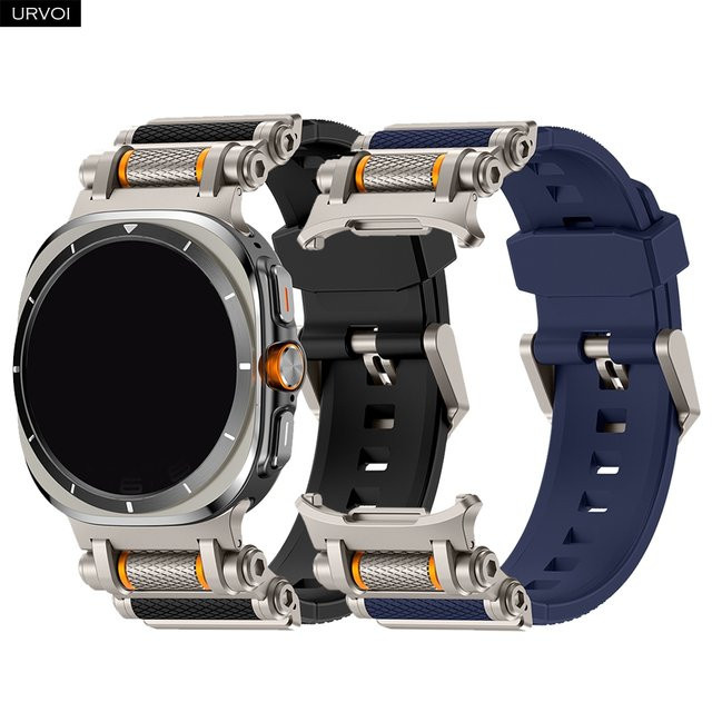 URVOI Uhrenarmband Silikon, Galaxy Watch Ultra 47mm, Unisex - Bild 1