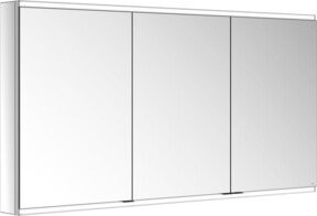 Keuco Spiegelschrank Royal Modular 2.0 in Weiß und Silber mit LED-Beleuchtung und Sensor, B/H/T: 140 cm x 70 cm x 12 cm - Bild 1