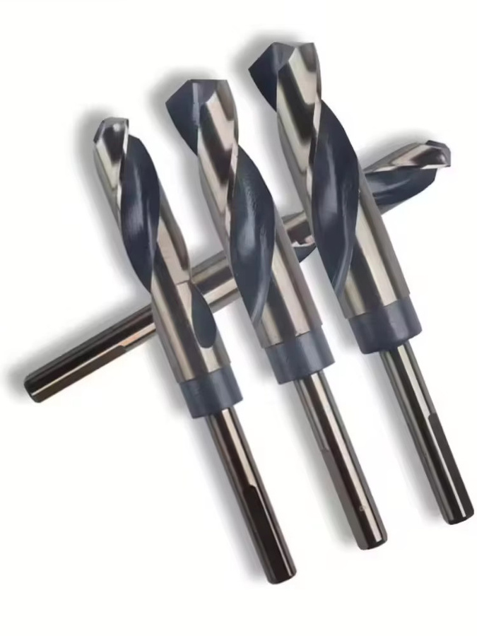 3-teiliges HSS Twist Drill Set aus Schnellarbeitsstahl in Silber für Holz, Metall und Kunststoff mit dreieckigem Schaft, Durchmesser: 12 mm, 14 mm, 16 mm - Bild 4