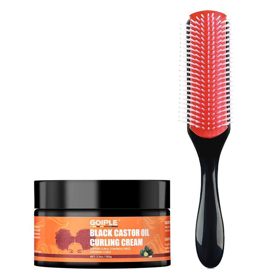 GOIPLE Lockencreme mit Rizinusöl, 100g, lockiges Haar - Bild 6
