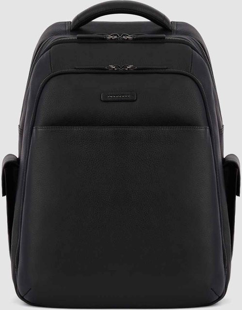 Piquadro Modus Special Laptop-Rucksack für 15,6 Zoll mit iPad-Fach in Schwarz - Bild 1