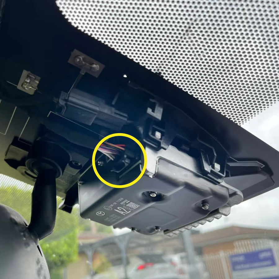FITCAMX Dashcam Vorne und Hinten mit WIFI für Toyota Corolla 2017-2026, Corolla Cross 2022-2026 und Avalon 5. Generation 2019-2022, Schwarz - Bild 3