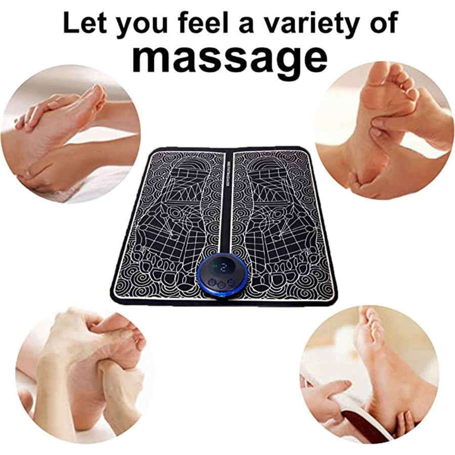 Binchi Health Technology Elektrische EMS Fuß Massager Pad, black - Bild 7