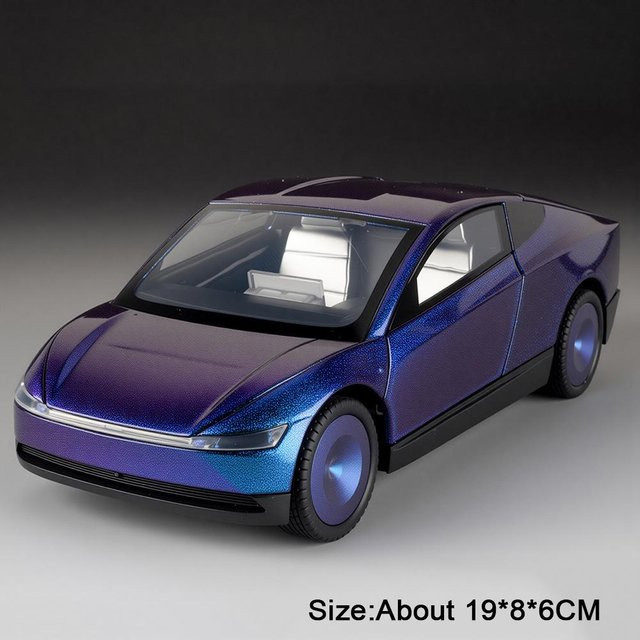 Linyi toy car Modell Y Robotaxi, Spielzeug Auto, 1:24, mit Sound und Licht, ab 14 Jahren - Bild 1