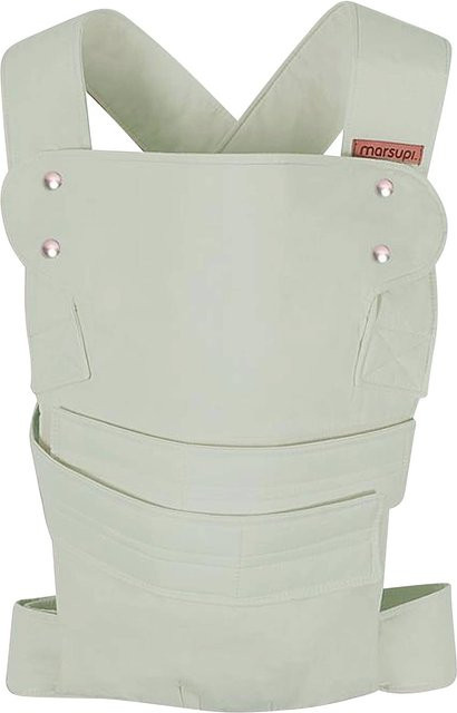 Marsupi Breeze Version 2.0 Hybrid-Babytrage in Grün aus Baumwolle und Polyester - Bild 1