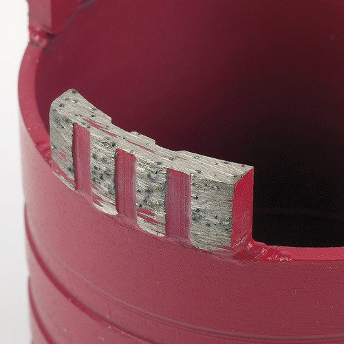 Wolfcraft Lochsäge mit Diamantbeschichtung in Rot, Durchmesser: 68 mm - Bild 2