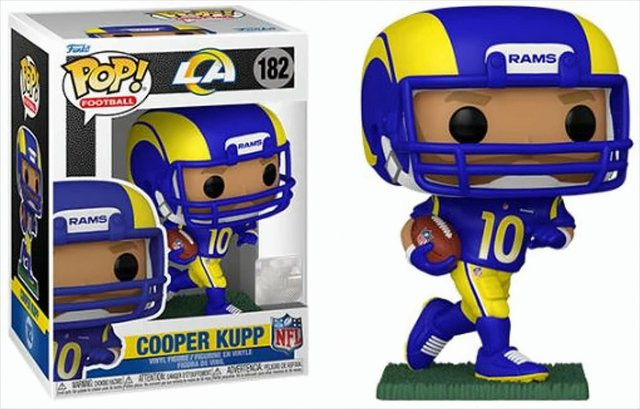 Funko NFL POP Cooper Kupp Los Angeles Rams, Einzelfigur - Bild 1