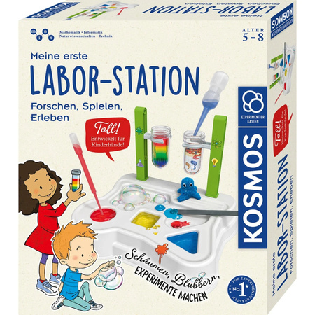 KOSMOS Meine erste Laborstation Experimentierkasten Chemie Wissenschaft 5 Jahre