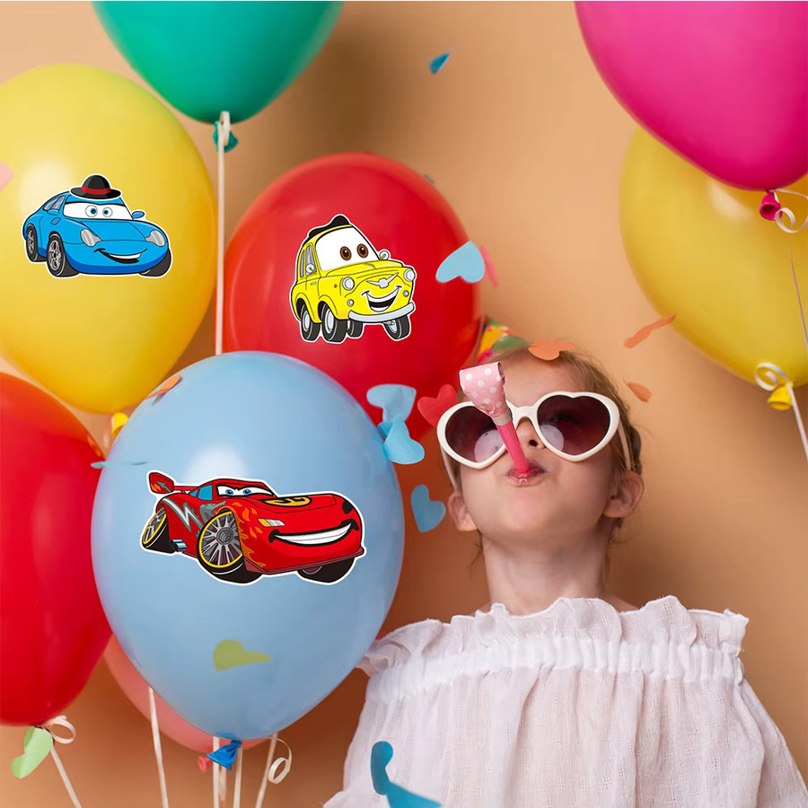 Disney Cars Lightning McQueen DIY Puzzle-Aufkleber, Bunt / Mehrfarbig - Bild 4