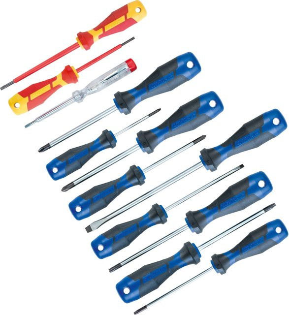 LUX-TOOLS 12-teiliges Schraubendreher-Set in Multicolour - Bild 1