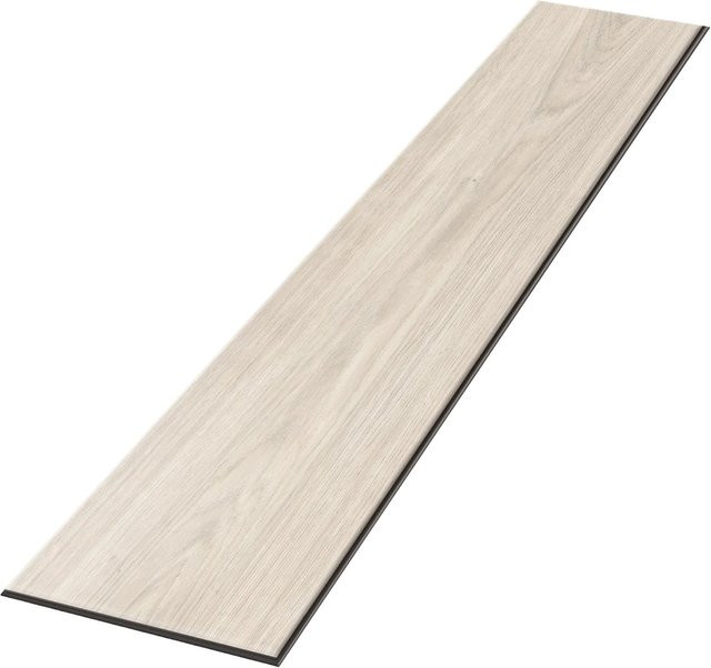 Egger Hybridboden Aquadura+ EDF184 Berdal Eiche Weiß, B: 19,3 cm, H: 0,75 cm, L: 129,2 cm - Bild 1