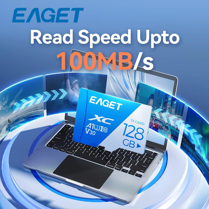 Eaget T1 SD-Karte Class10 UHS-1 Flash-Kartenspeicher, 512 GB, Blau - Bild 2