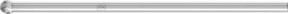 PFERD TOOLS Hartmetall Frässtift Kugel KUD universal mittel kreuzverzahnt, Farbe: silver, Durchmesser: 08 x 07 mm, Schaft-Durchmesser: 6 mm, Schaft-Länge: 150 mm - Bild 1