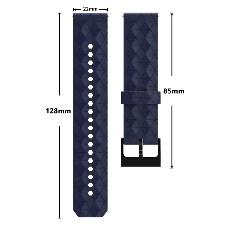 Hiyii Uhrenarmband Silikon, 22 mm, Unisex - Bild 3