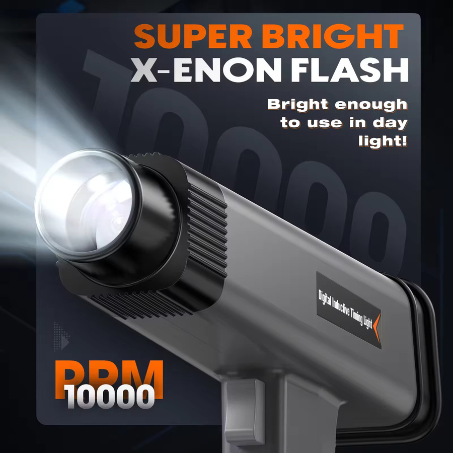 KZYEE KT60 Induktive Stroboskoplampe 12V zur Zündzeitpunkt-Einstellung für 2- und 4-Takt-Benzinmotoren - Bild 4