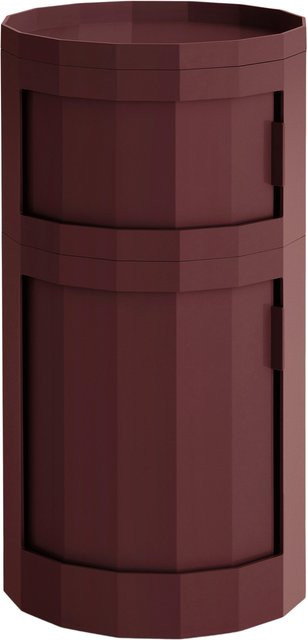 HAY Facet Cabinet in Rot aus recyceltem ABS - Bild 1