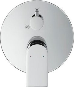 Duravit Tulum Fertigmontageset UP-Bauteil mit Umstellungsventil und zwei Verbindungsstücken in Chrom - Bild 1