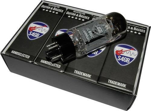 BTB Vertrieb S4GB Premium Elektronenröhren Matched Quartett Selektiert für Gitarre und Bass Endpentode mit 8 Polzahl - Bild 1