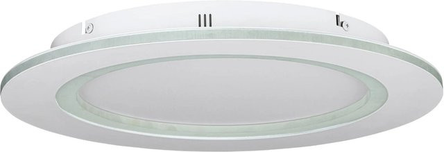 Eglo Padrogiano-Z LED CCT Deckenleuchte Weiß, rund, Durchmesser: 45 cm, 26,5 W, dimmbar mit Fernbedienung und RGBW-Funktion - Bild 1
