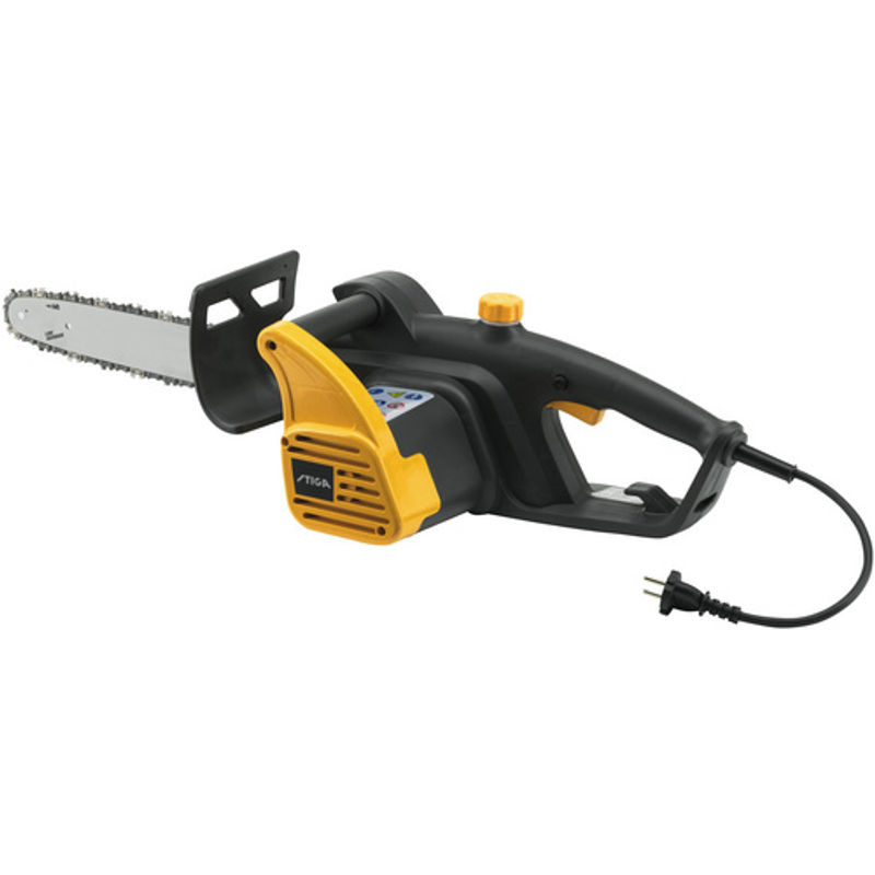 Stiga Elektro-Kettensäge CS 122c in Gelb mit 2200W und 40 cm Schwertlänge - Bild 3
