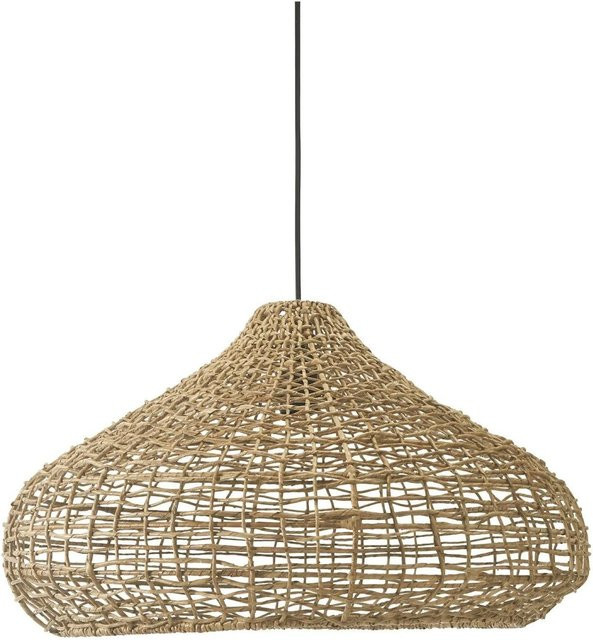 PR Home Mira Außenleuchte Rattan Boho Design in Beige und Braun, Pendelleuchte für den Garten, IP44, E27 - Bild 1