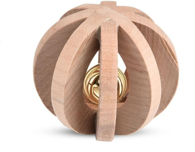 GoolRC Beißring Zahnen, interaktives Kauspielzeug mit Glocke, beige - Bild 1