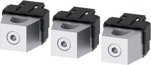 Siemens Rundleiteranschlussklemme 3VA9143-0JD11 in Silber - Bild 1