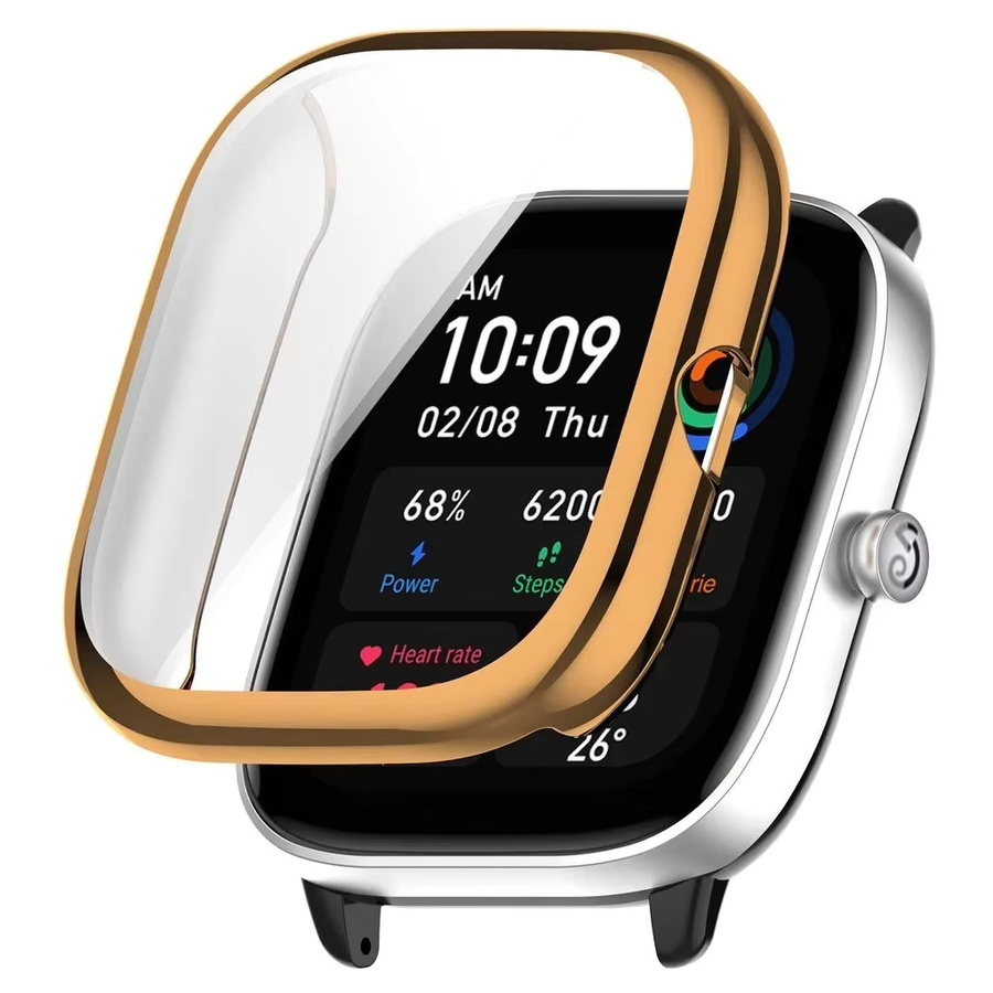 Huami Schutzhülle mit Displayschutzfolie, transparent, Amazfit GTS4 mini - Bild 2