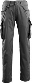 Mascot Ingolstadt Hose mit Cordura und Reflexstreifen, dunkelanthrazit/schwarz, Größe 90C47 - Bild 1