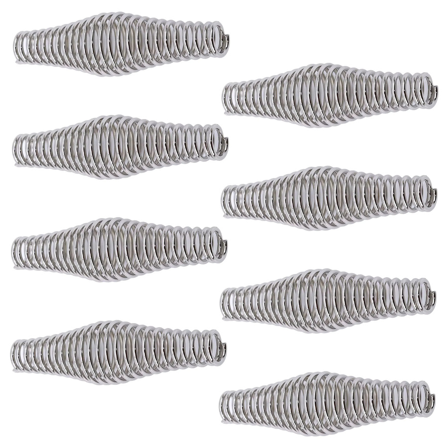VIBRATITE Federstahlgriff verchromt und isoliert für Grills, Holzöfen und Kamine in 4er oder 8er Packung - Bild 2