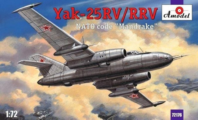Yakovlev Yak-25RV/RRV Mandrake, Modell, 1:72, Grau - Bild 1