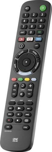 One For All URC4912 Sony Fernbedienung in Schwarz - Bild 1