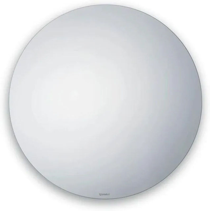 Duravit Wandspiegel Lm7873 Rund mit LED-Beleuchtung und Spiegelheizung Weiß B: 90 cm, H: 90 cm, T: 3,4 cm - Bild 1