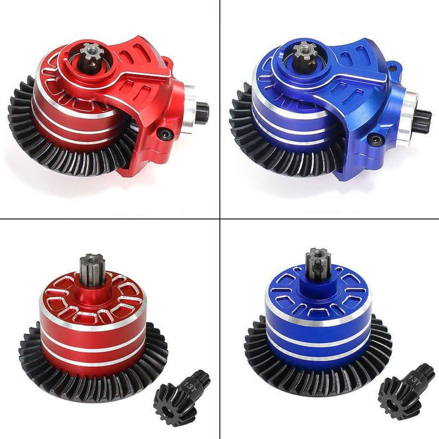 ARRMA Differential Diagonal Gear & Shell, 1:10, Metall, Rot - Bild 1