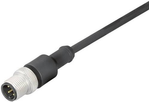 Binder 79-3429-37-04 Sensor-Aktor-Steckverbinder M12 Stecker gerade 4-polig Schwarz 5,00 m - Bild 1