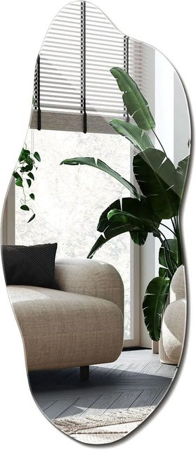 Wallfluent Scandi Organischer Spiegel in asymmetrischem Design, B: 45 cm, H: 100 cm - Bild 1