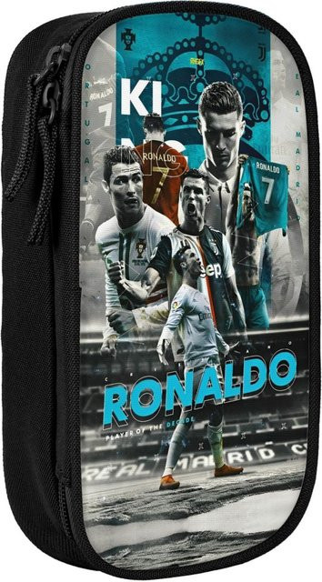 Fancy Style Studio Cr7 Fußball Federmäppchen Doppellagig in Multicolour - Bild 1