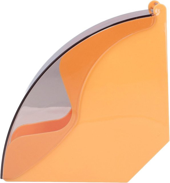 Kaffeefilterhalter aus Acryl mit staubdichter Abdeckung von OutsideWorld in Orange - Bild 1