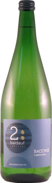 Baldauf Ramsthal Bacchus Weißwein, Franken, 2024, halbtrocken, 1,0 l - Bild 1