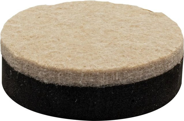 Wagner Filzpads-Set EH1345 Braun, 2-teilig, Durchmesser: 45 mm, Höhe: 15 mm - Bild 1