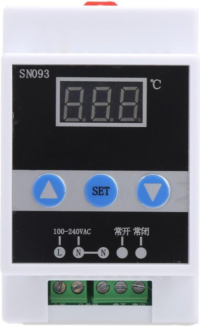 Sonoff TMC-6000 Digitaler Temperaturregler Thermostat 110-240V Grau und Weiß - Bild 1
