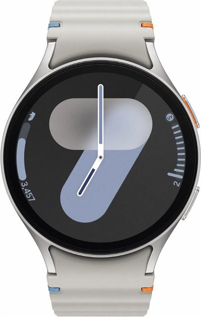 Samsung Galaxy Watch7 Smartwatch Silber 44mm mit Bluetooth, GPS und Herzfrequenzmessung - Bild 1