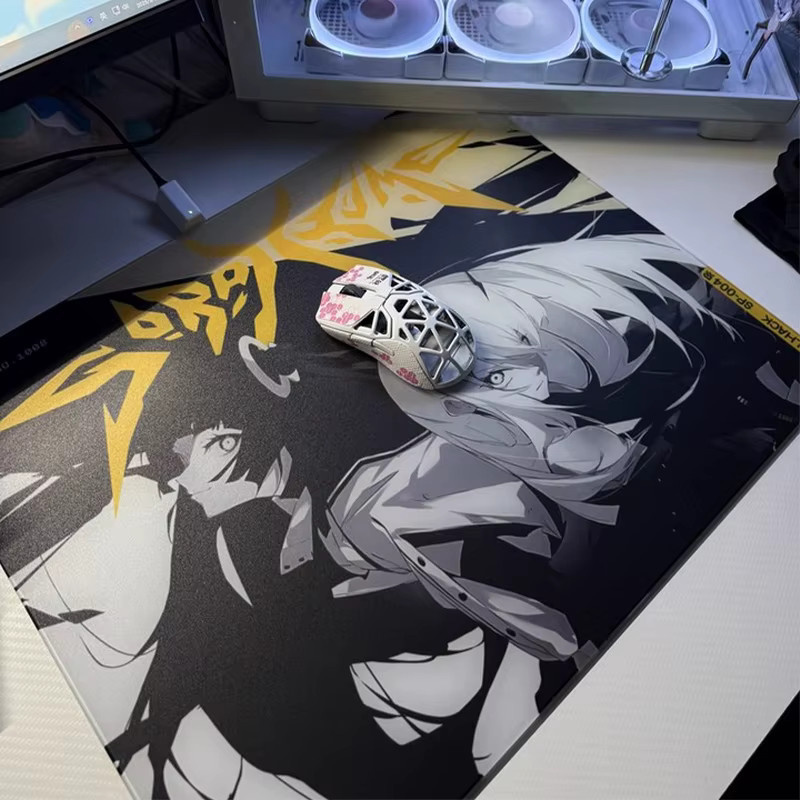 Skypad SORA Upgrade Glas-Gaming-Mauspad YUME Schreibtischunterlage Multicolor - Bild 1