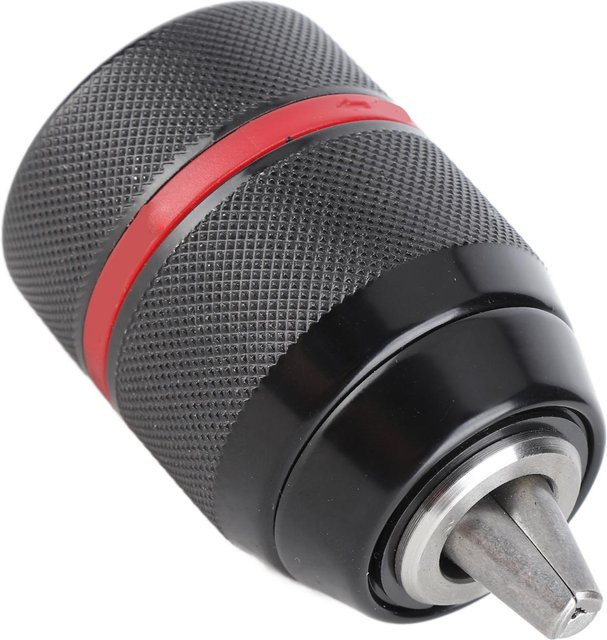 Selbstspannendes Schlüsselloses Bohrfutter 1/2-20UNF mit 2,0-13mm Spannbereich als Schnellwechsel-Adapter aus Alloy in Schwarz - Bild 1