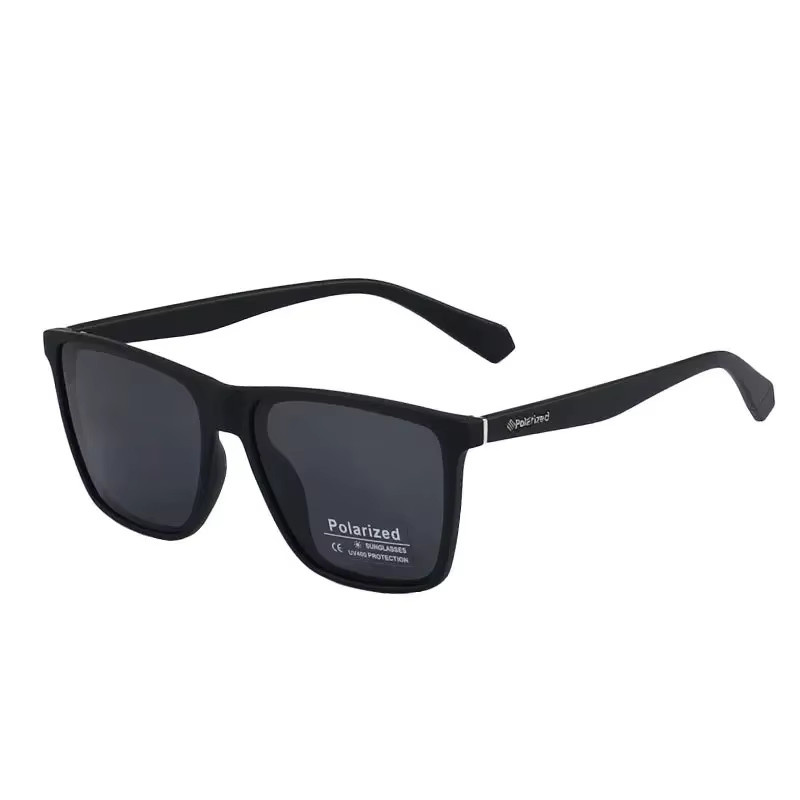 TAGION Sonnenbrille, Square, Vollrand, Kunststoff, Schwarz, Herren - Bild 1