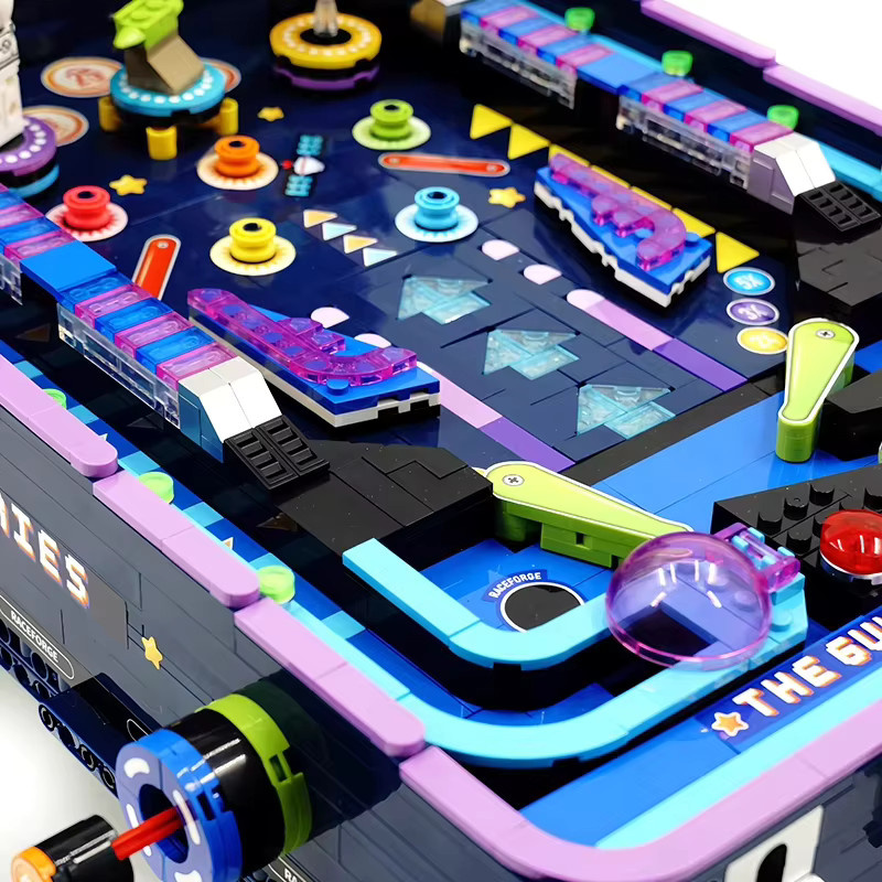 GULY 60526 Technische MOC-Idee, Spielmaschine, Flipper, Baustein - Bild 6