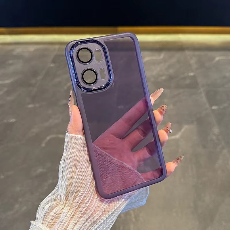 Transparente Silikon Schutzhülle für OnePlus Ace6 und OnePlus Ace6T mit Kameraschutz und Stoßfestigkeit - Bild 2