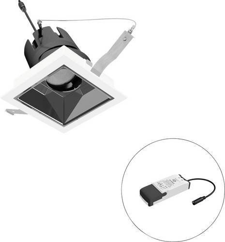 EVN LED-Deckenstrahler F04R11SM0630L24P quadratisch in Schwarz oder Weiß - Bild 1
