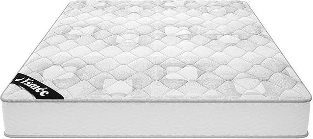 Vente-unique Standardmatratze Songe Taschenfederkern Weiß B/T/H: 140 x 190 cm - Bild 1